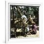 Donkey Drivers in Cairo (Egypt)-Leon, Levy et Fils-Framed Photographic Print