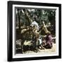 Donkey Drivers in Cairo (Egypt)-Leon, Levy et Fils-Framed Photographic Print