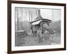 Donkey Engine at West Fork Logging Company, 1920-Marvin Boland-Framed Giclee Print