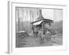 Donkey Engine at West Fork Logging Company, 1920-Marvin Boland-Framed Giclee Print