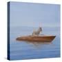 Donkey in a Riva, 2010-Lincoln Seligman-Stretched Canvas