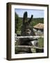 Donkey in Rural Setting, Cres Island, Kvarner Gulf, Croatia, Europe-Stuart Black-Framed Photographic Print