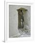 Donkey Peering Through Open Passage Way in White-Washed Wall in Ruined City-Howard Sochurek-Framed Photographic Print