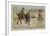 Donkey Race-null-Framed Giclee Print