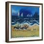 Donkey Ride, 2013-Lisa Graa Jensen-Framed Giclee Print