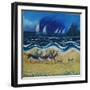 Donkey Ride, 2013-Lisa Graa Jensen-Framed Giclee Print