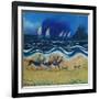 Donkey Ride, 2013-Lisa Graa Jensen-Framed Giclee Print