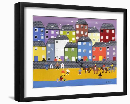 Donkey Ride-Gordon Barker-Framed Giclee Print