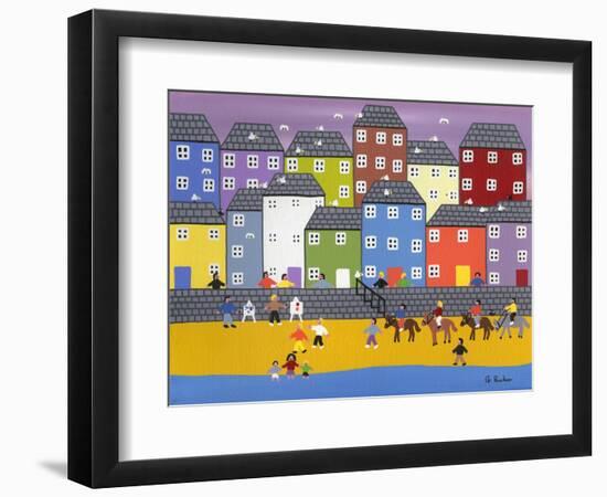 Donkey Ride-Gordon Barker-Framed Giclee Print