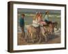 Donkey riding. 1898-1901-Isaac Israels-Framed Giclee Print