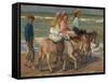 Donkey riding. 1898-1901-Isaac Israels-Framed Stretched Canvas