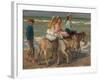 Donkey riding. 1898-1901-Isaac Israels-Framed Giclee Print