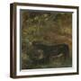 Donkey with Foal: Study for The Cornfield-John Constable-Framed Giclee Print