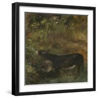 Donkey with Foal: Study for The Cornfield-John Constable-Framed Giclee Print