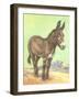 Donkey-null-Framed Art Print