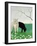 Donkeys and Daisies-Maggie Rowe-Framed Giclee Print