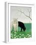 Donkeys and Daisies-Maggie Rowe-Framed Giclee Print