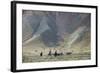 Donkeys and Farmers Make their Way Home Near Band-E Amir, Afghanistan, Asia-Alex Treadway-Framed Photographic Print