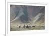 Donkeys and Farmers Make their Way Home Near Band-E Amir, Afghanistan, Asia-Alex Treadway-Framed Photographic Print