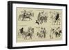 Donkeys and their Riders in Cairo-null-Framed Giclee Print