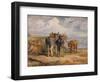 'Donkeys', c1831 (1904)-James Ward-Framed Giclee Print