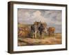'Donkeys', c1831 (1904)-James Ward-Framed Giclee Print