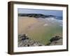 Donnant Beach, Belle Ile En Mer Island, Brittany, France, Europe-Guy Thouvenin-Framed Photographic Print