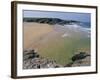 Donnant Beach, Belle Ile En Mer Island, Brittany, France, Europe-Guy Thouvenin-Framed Photographic Print