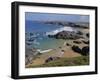 Donnant Beach, Belle Ile En Mer Island, Brittany, France, Europe-Guy Thouvenin-Framed Photographic Print