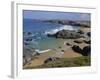 Donnant Beach, Belle Ile En Mer Island, Brittany, France, Europe-Guy Thouvenin-Framed Photographic Print