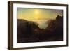 Donner Lake from the Summit, 1873 (Oil on Canvas)-Albert Bierstadt-Framed Giclee Print