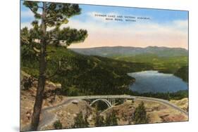 Donner Lake, Reno, Nevada-null-Mounted Art Print