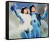 Donny and Marie-null-Framed Stretched Canvas