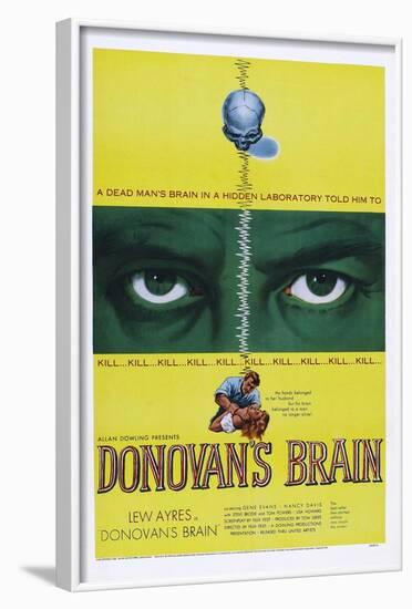 Donovan's Brain-null-Framed Art Print