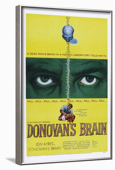 Donovan's Brain-null-Framed Art Print