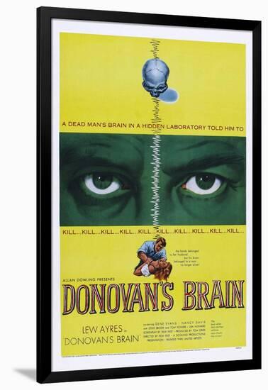 Donovan's Brain-null-Framed Art Print