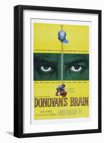 Donovan's Brain-null-Framed Art Print