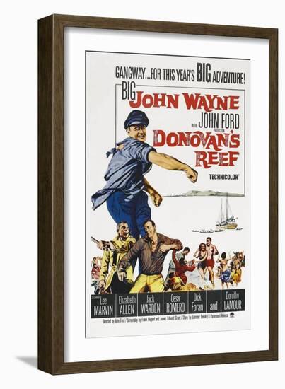 Donovan's Reef [1963], Directed by John Ford.-null-Framed Giclee Print