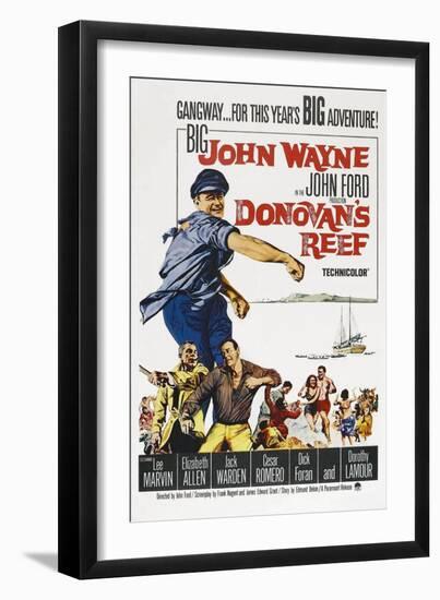 Donovan's Reef [1963], Directed by John Ford.-null-Framed Giclee Print