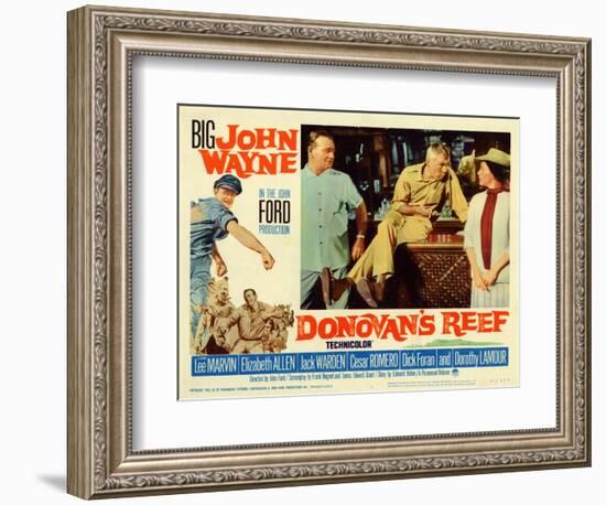 Donovan's Reef, 1963-null-Framed Art Print