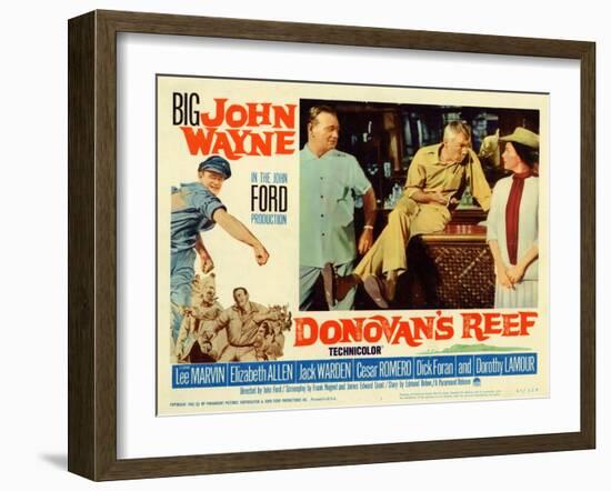 Donovan's Reef, 1963-null-Framed Art Print