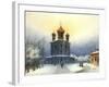 Donskoy Monastery, 1850S-Joseph Andreas Weiss-Framed Giclee Print