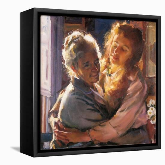 Dont Leave Me-Giacomo Balla-Framed Stretched Canvas