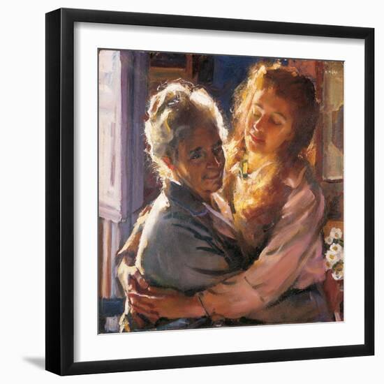 Dont Leave Me-Giacomo Balla-Framed Premium Giclee Print