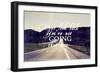 Dont Look Back-null-Framed Giclee Print