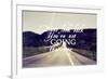 Dont Look Back-null-Framed Giclee Print