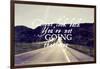 Dont Look Back-null-Framed Giclee Print