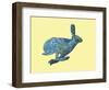 Dont Split Hares-Drawpaint Illustration-Framed Giclee Print