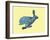 Dont Split Hares-Drawpaint Illustration-Framed Giclee Print