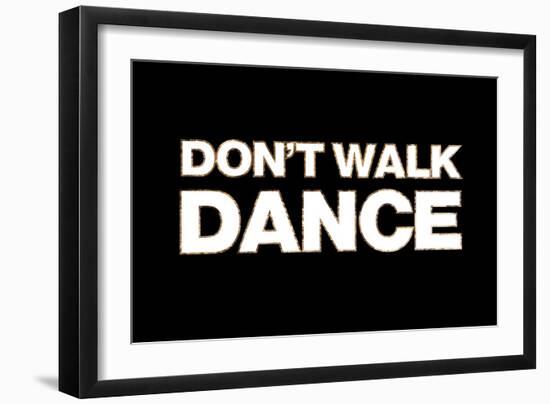 Dont Walk Dance-Sarah Manovski-Framed Giclee Print